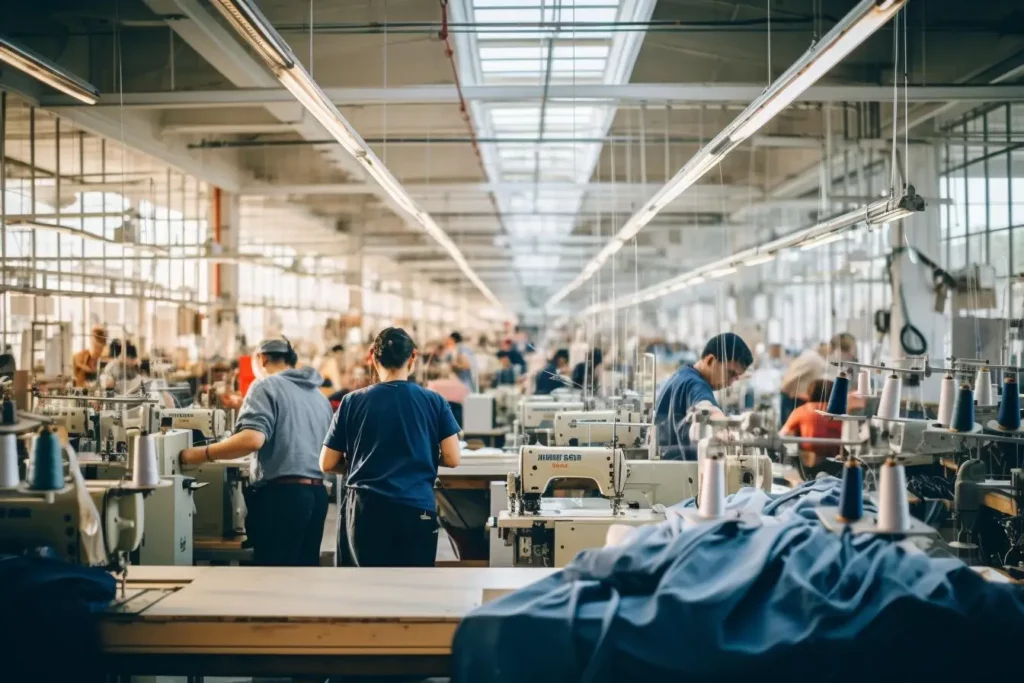 Clothing production